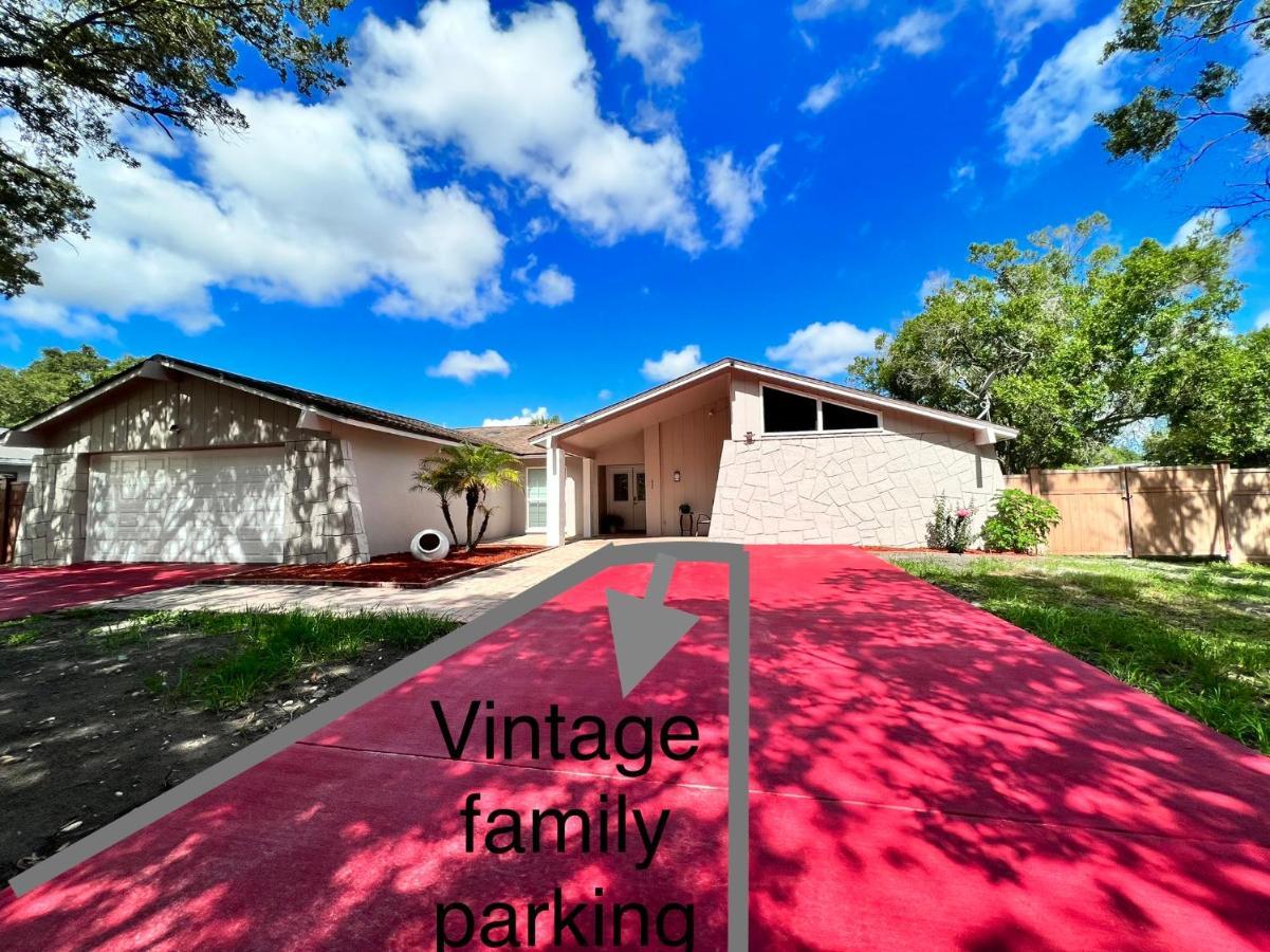 فيلا Vintage Family Scape + Heated Pool&Discount تامبا المظهر الخارجي الصورة